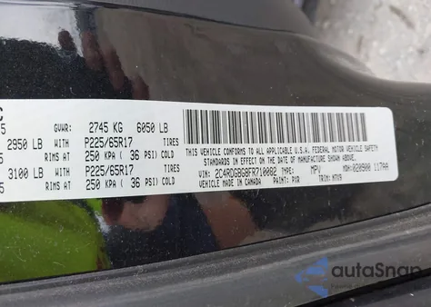 2015 Dodge Grand Caravan Se Plus from USA, damaged, VIN 2C4RDGBG8FR710082